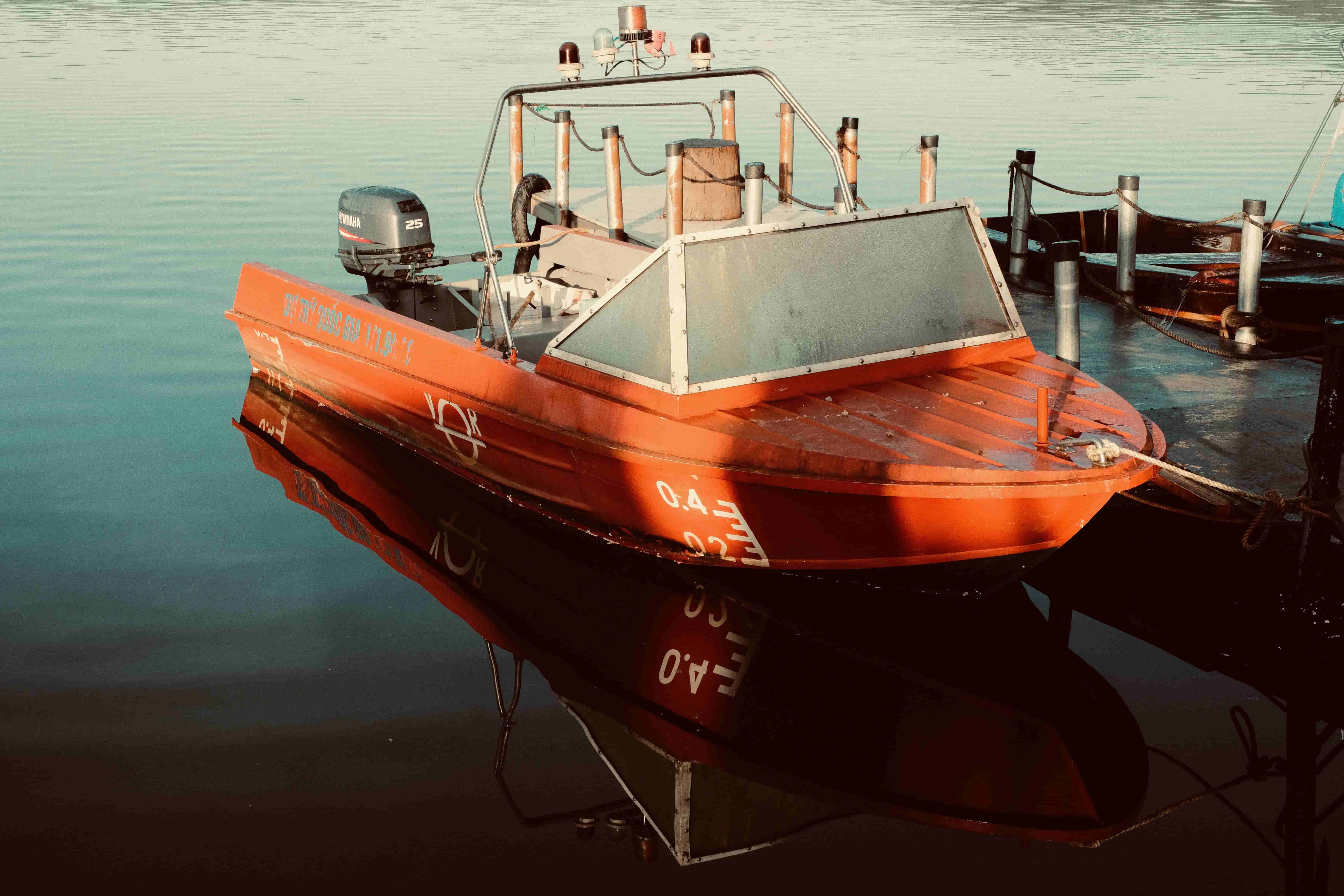 Boat on the water representing boat insurance