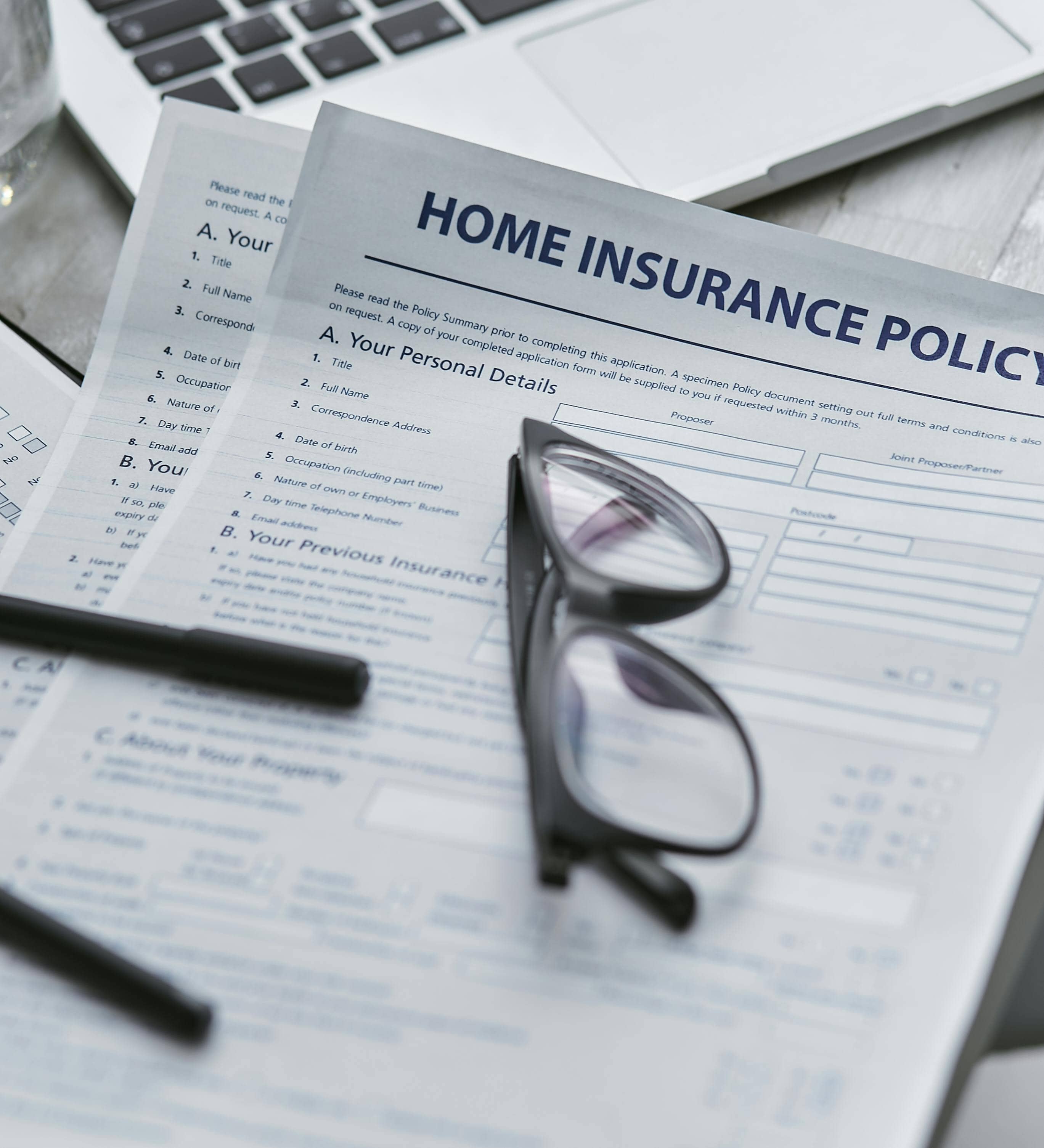 Beautiful family home exterior representing home insurance
